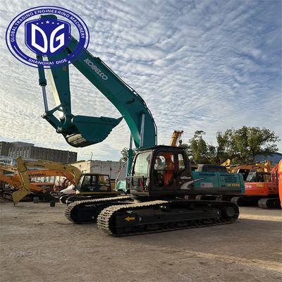 qualità  Sturdy Workhorse Sk350 Used Kobelco 35 Ton Excavator All Weather Performance fabbrica