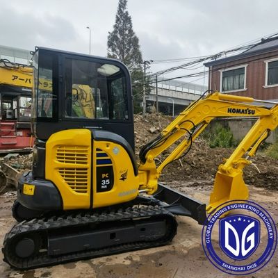 User Friendly PC35 Used Crawler Excavator Ninety-Five Nuovo Mini Komatsu Excavator 3.5t