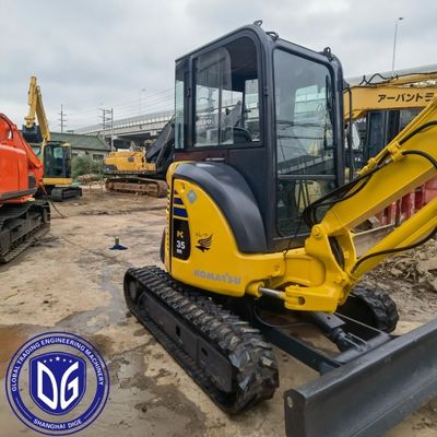 User Friendly PC35 3 Ton Excavator Used Crawler Excavator Ninety-five Nuovo Mini Komatsu