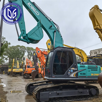 20T SK200D Escavatori Kobelco usati Escavatori idraulici