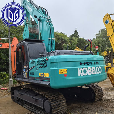20T SK200D Escavatori Kobelco usati Escavatori idraulici