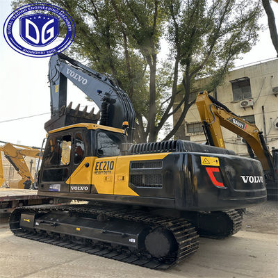 Usato Volvo EC210 21Ton Excavator Crawler 92%Nuovo Buone prestazioni e qualità