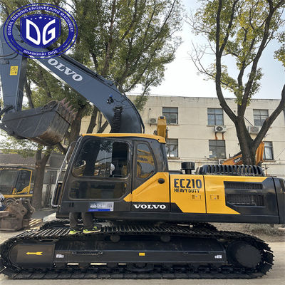 Usato Volvo EC210 21Ton Excavator Crawler 92%Nuovo Buone prestazioni e qualità