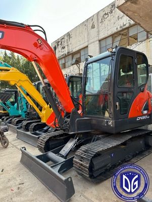 DX60 Usato Doosan 6 Ton Excavator Usato Mini Excavator Macchina idraulica