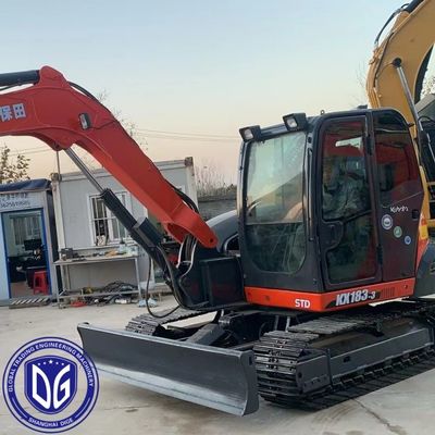 Venta mini escavatore Kx183 Escavatore usato 8.3 Tonnes giapponese Kubota Escavatore usato