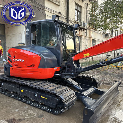 6 tonnellate KX163 Escavatore Kubota usato Escavatore idraulico
