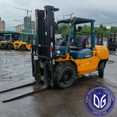 Origine Giappone 5 tonnellate Toyota carrello elevatore Toyota 5 tonnellate Toyota carrello elevatore 5 tonnellate