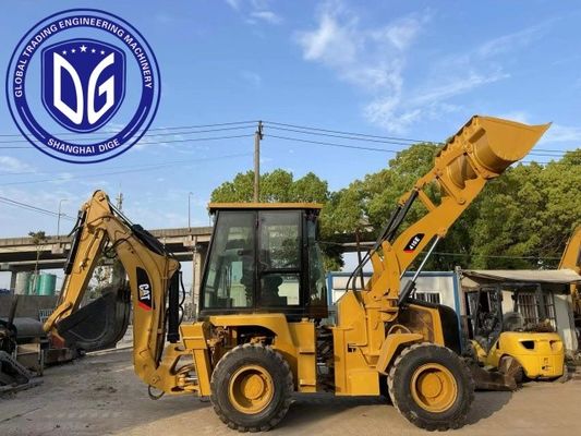 416E Caterpillar Caricatore di retroescalatore usato Potente caricatore di retroescalatore usato macchina idraulica