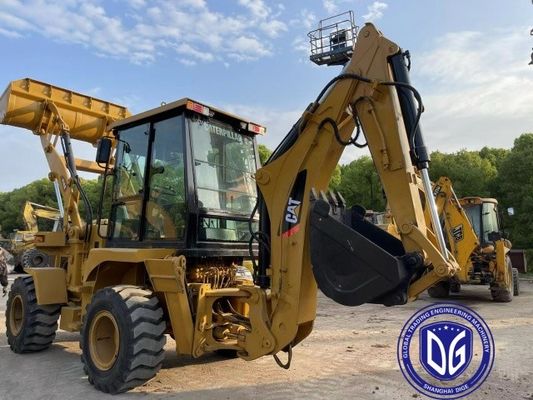 416E Caterpillar Caricatore di retroescalatore usato Potente caricatore di retroescalatore usato macchina idraulica