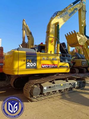 Escavatore usato Origine Giappone PC200-7 Escavatore usato Komatsu PC200-7 Escavatore a striscia usato Komatsu