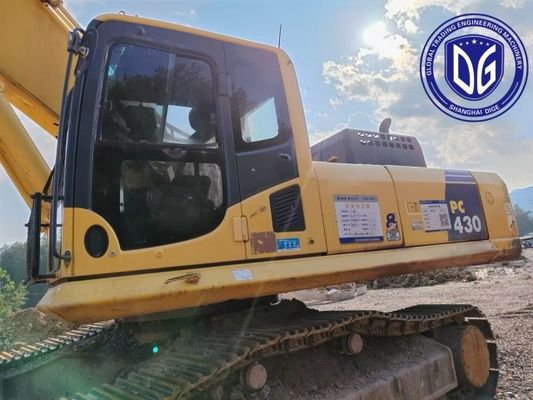 PC430 raffreddato ad acqua Escavatore a striscia usato Novantacinque nuovi mini escavatori komatsu
