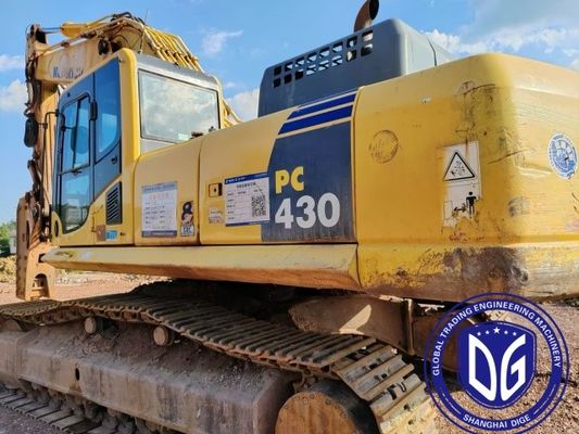 PC430 raffreddato ad acqua Escavatore a striscia usato Novantacinque nuovi mini escavatori komatsu