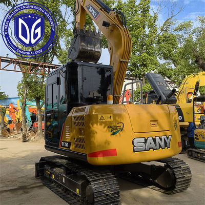 Sany SY75C 7.5 tonnellate Used Crawler Excavator con sistema di raffreddamento avanzato