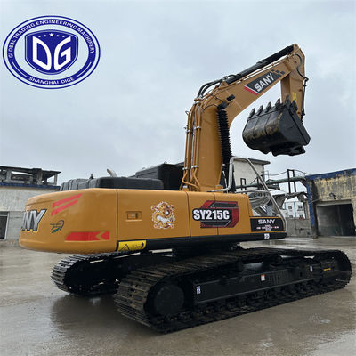 Usato Sany SY215 21,5Ton Crawler Escavatore Escavatore Medio Eccellente prestazione In vendita