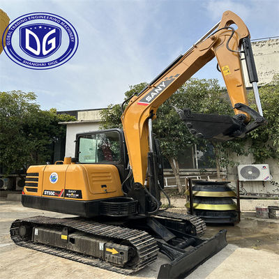 5.5 tonnellate Mini Used SANY Excavator SANY 55C Pro Backhoe Hydraulic Crawler Excavator