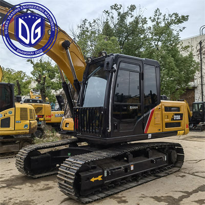 Usato Sany SY135 13,5 tonnellate Escavatore idraulico Scelta di modalità operative multiple