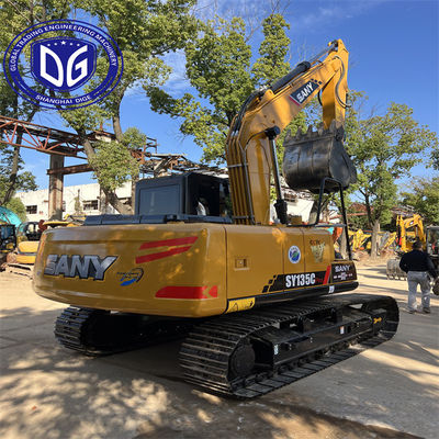 Usato Sany SY135 13,5Ton Escavatore idraulico eccellente prestazione in buona qualità in vendita