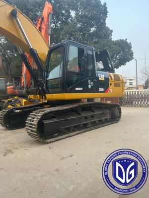 Taglio di bordo usato Caterpillar 329D escavatore 29T con funzionamento idraulico liscio