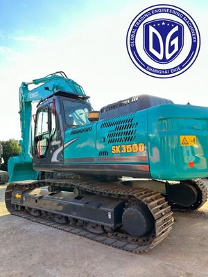 Escavatore da 35 tonnellate di Kobelco Sk350 di scarsa manutenzione