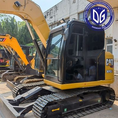 Capacità di movimentazione del materiale 307E2 Escavatore di bruco usato 7 tonnellate