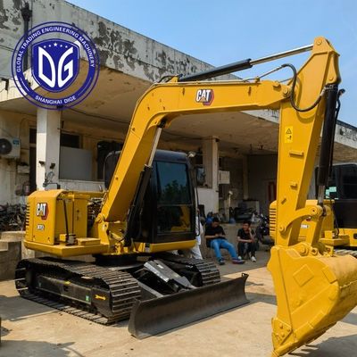 Capacità di movimentazione del materiale 307E2 Escavatore di bruco usato 7 tonnellate