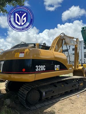 Motore ad alta coppia 320C Usato Caterpillar 20t escavatore con buon sistema idraulico