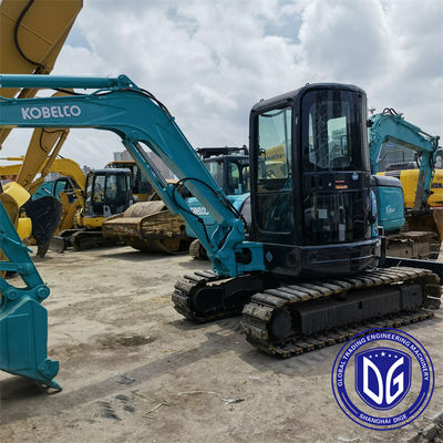 SK55 mini escavatore usato da 5,5 tonnellate Kobelco con buona qualità ed eccellente funzione in vendita