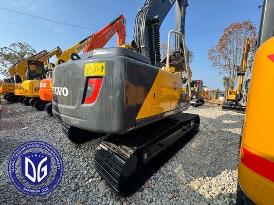 Ec140 Escavatore Volvo da 14 tonnellate con sistema di ventilatore di raffreddamento efficiente