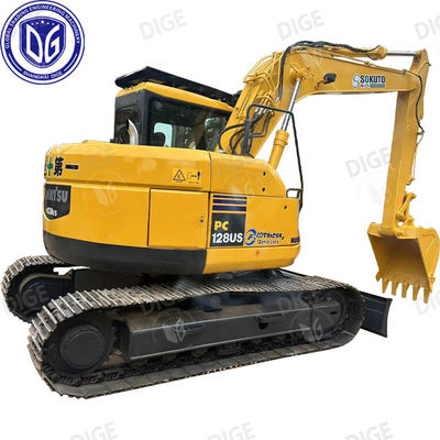 PC128US Escavatore Komatsu usato 12,8 tonnellate Escavatore a striscia usato Escavatore di seconda mano