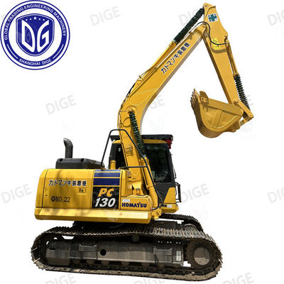 Komatsu PC130 13Ton Crawler Used Excavator,Modello avanzato,Excavator a basso consumo di carburante