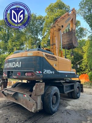 R210w-9 Escavatore Hyundai usato da 21 tonnellate con sistema di sospensione adattivo