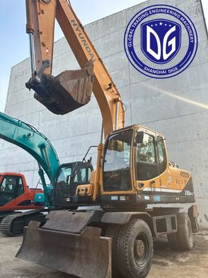 R210w-9 Escavatore Hyundai usato da 21 tonnellate con sistema di sospensione adattivo