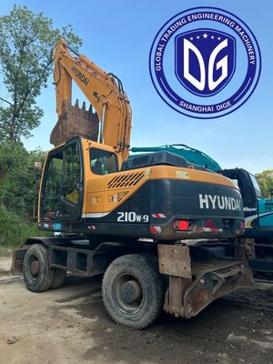 R210w-9 Escavatore Hyundai usato da 21 tonnellate con sistema di sospensione adattivo