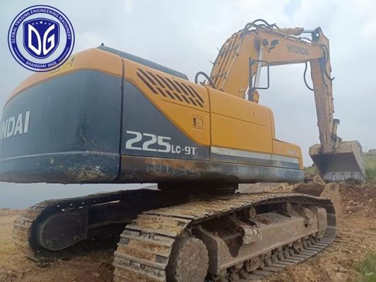 Usata Hyundai 225LC-9T 22.5Ton Crawler usata escavatore originale e di buona qualità pronta per la vendita