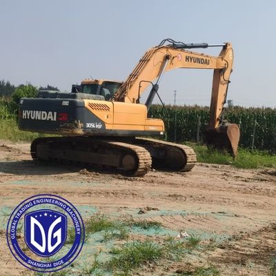 R305VS Excavator Hyundai usato da 30,5 t e capacità di raffreddamento per il funzionamento continuo
