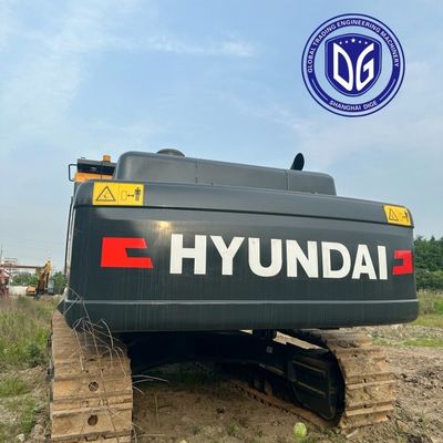 Hyundai 485 usato, escavatore idraulico da 48,5 tonnellate, grande attrezzatura da costruzione disponibile in vendita.