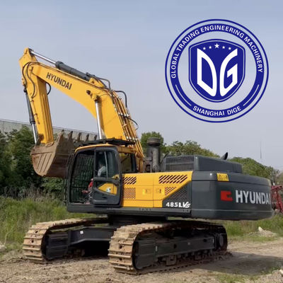 Innovativo R485 Hyundai Used Excavator 48,5t Multiplici caratteristiche di sicurezza