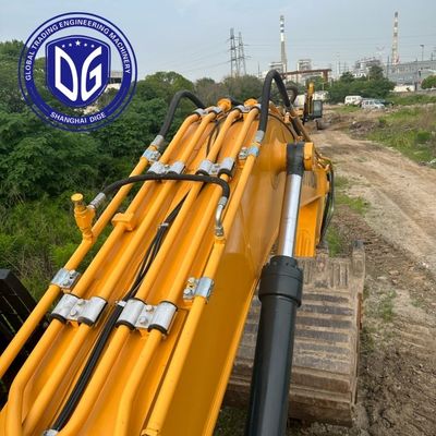 Hyundai 485 usato, escavatore idraulico da 48,5 tonnellate, grande attrezzatura da costruzione disponibile in vendita.