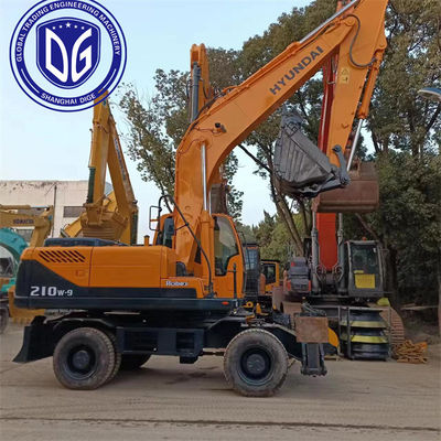 Excavator Hyundai usato Modello 210W-9 Originale Con Materiali Duraturi