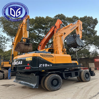 Excavator Hyundai usato Modello 210W-9 Originale Con Materiali Duraturi