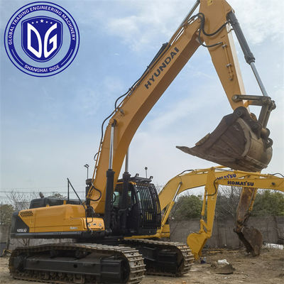 Originale R485LVS Usato Hyundai escavatore Usato Crawler escavatore Condizione di lavoro
