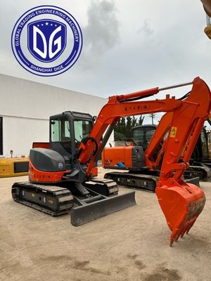 Disegno del sedile regolabile ZX50U 5 tonnellate Used Hitachi Excavator With Efficient Braking System