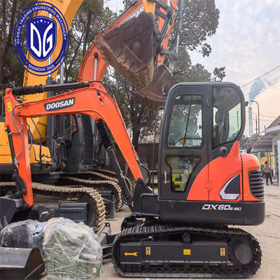 Doosan DX60E-9C mini escavatore idraulico