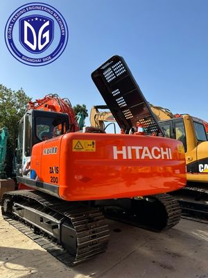 Sistemi di raffreddamento efficienti ZX200-3 Escavatore Hitachi usato 20T Escavatore idraulico