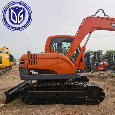 Scavatore idraulico utilizzato Doosan DX80 8 tonnellate