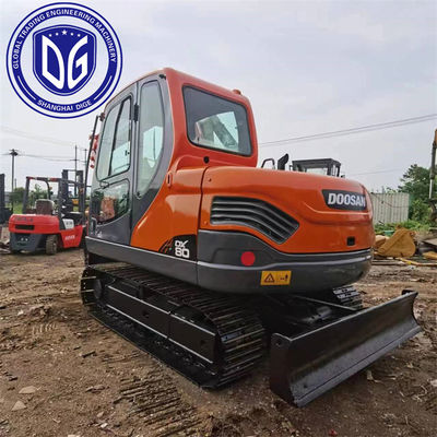 Scavatore idraulico utilizzato Doosan DX80 8 tonnellate