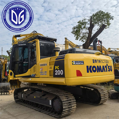 Escavatore usato Origine Giappone PC200-8 Escavatore usato Komatsu PC200-8 Escavatore da strisciatore di seconda mano Komatsu