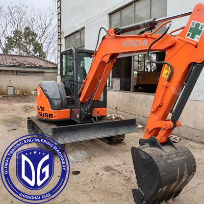 Origine Giappone ZX55 Escavatore usato Hitachi ZX55 Escavatore a striscia di seconda mano Hitachi Escavatore idraulico ZX55