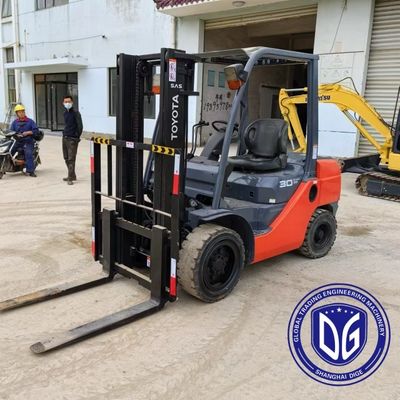 3t 8FDA30 Toyota Used Forklift Potente Used Forklift Hydraulic Machine