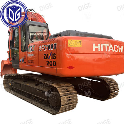 ZX200 ZX200-6 20 tonnellate Used Hitachi Crawler Excavator 97% Nuovo